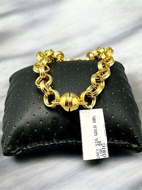 Women’s 14k Gold Bracelet With Resin Core